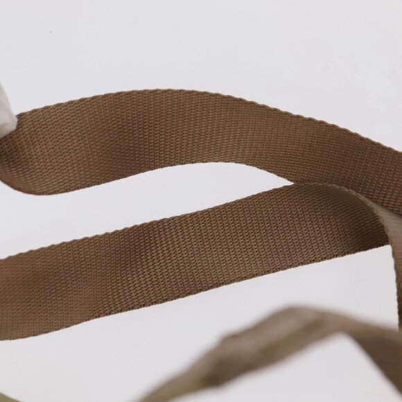 PRADA Backpack Nylon Khaki Silver Auth 98100 - Picture 8 of 16